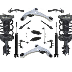 Front Struts Rear Shocks Control Arms 16 Pc Kit For 07-12 Nissan Altima V6 3.5L