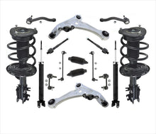 Front Struts Rear Shocks Control Arms 16 Pc Kit For 07-12 Nissan Altima V6 3.5L
