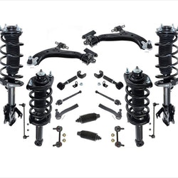 Front & Rear Struts Control Arms Tie Rods Links For CR-V Front Wheel Drive 12-14