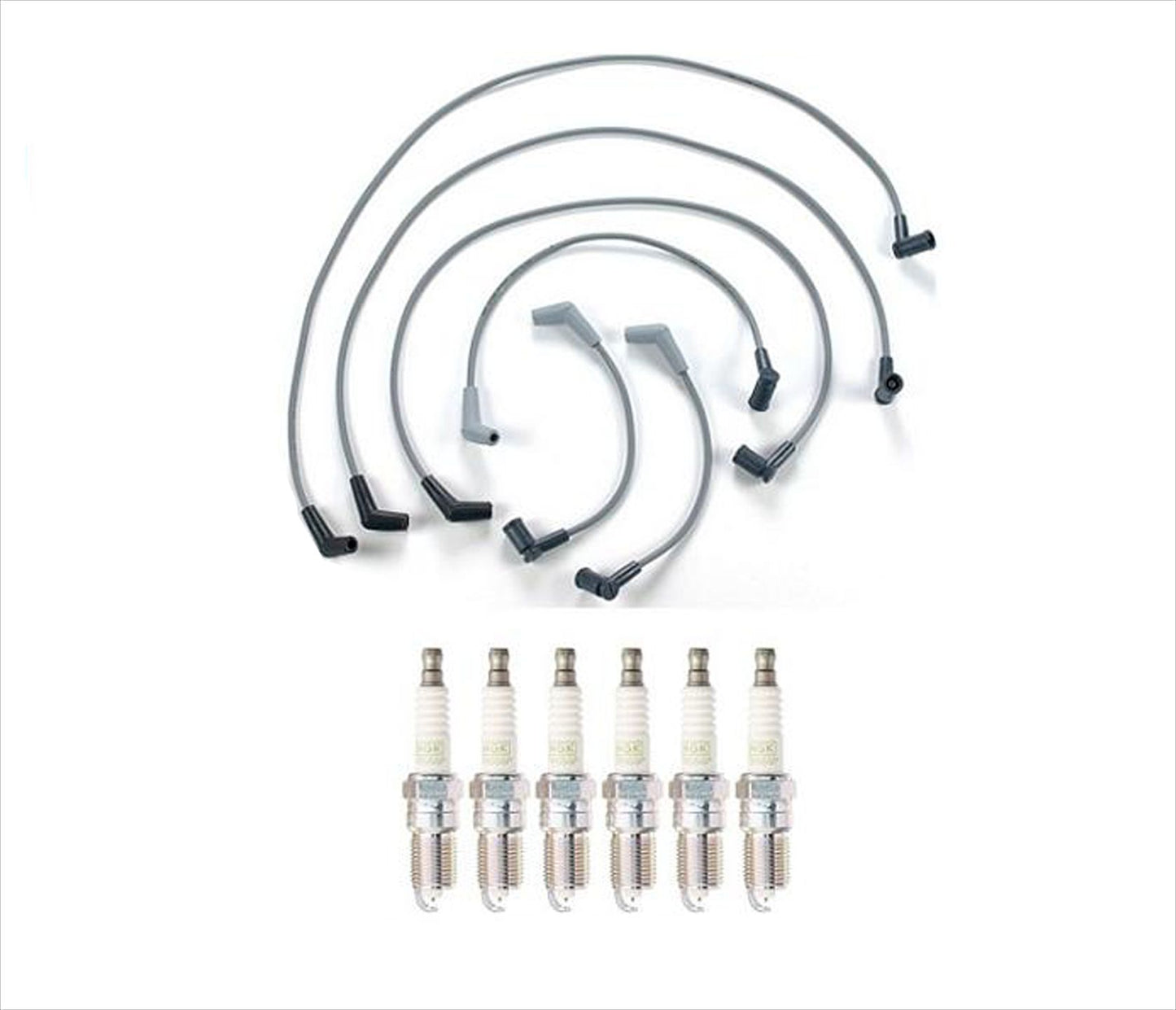 Ignition Spark Plug Wire Set W/ NGK Plugs for 2001 2002 2003 Ford Windstar Van