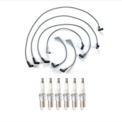 Ignition Spark Plug Wire Set With NGK Plugs for 01-03 Ford Windstar Van