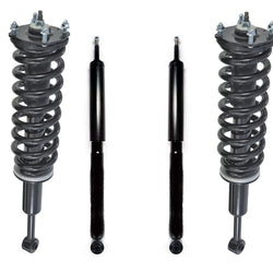 Front Complete Struts & Rear Shocks For 2015-2021 Toyota Tundra Rear Wheel Drive