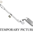 Exhaust System with Extension Pipe Muffler & Gaskets for 12-16 Toyota Camry 2.5L