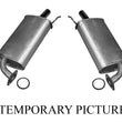 Left & Right Dual Muffler & Gaskets for 01-03 Acura CL 3.2L (No S Type)