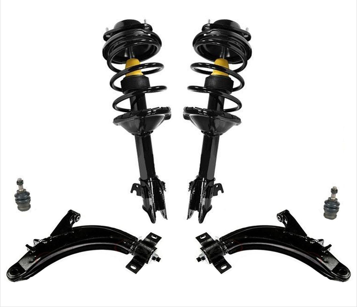 Frt Complete Units Loaded Coil Spring Struts 02-04 Outback AWD Non Electronic 6P - Photo 1