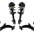Frt Complete Units Loaded Coil Spring Struts 02-04 Outback AWD Non Electronic 6P
