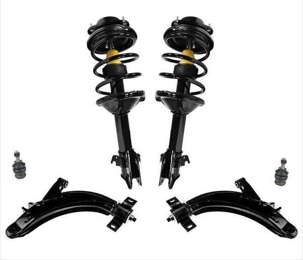 Frt Complete Units Loaded Coil Spring Struts 02-04 Outback AWD Non Electronic 6P