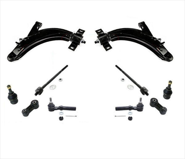 Fits Subaru Forester 1998-2001 Lower Control Arm Ball Joints Tie Rods Sway Bar