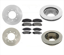 Disc Brake Rotors & Brake Pads for 2005 2006 2007 Ford F250 Super Duty 4x4 SRW