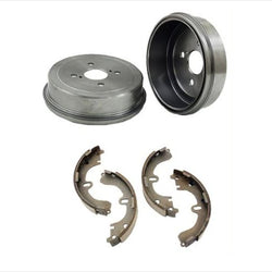 Fits For 97-03 Escort Tracer (2) Rear Brake Drum Drums & Shoes 80033 BS598