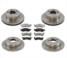 F&R Disc brake Rotors Ceramic Pads For Jeep Grand Cherokee 1993 1995 1996 1998