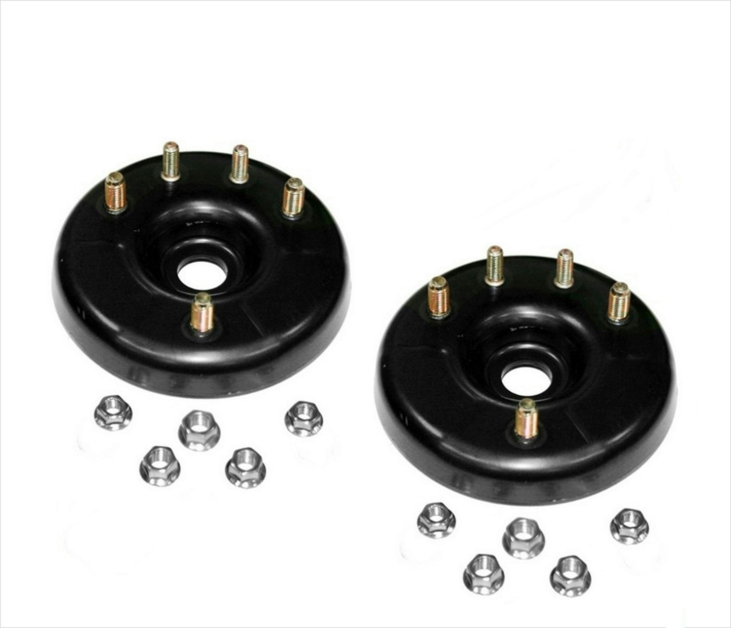 Front Suspension Strut Mounting Kit Stud Plate Pair for 1998-2002 Honda Accord
