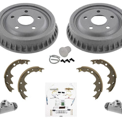 para Ranger 95-97 con tracción trasera únicamente con zapatas de tambor de freno más pequeñas de 9 pulgadas, 7 piezas