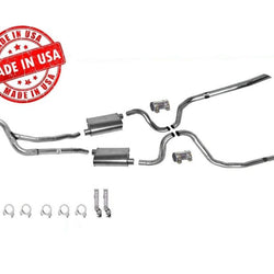 1984-1988 Monte Carlo SS Dynomax Silenciador Tubo de escape doble