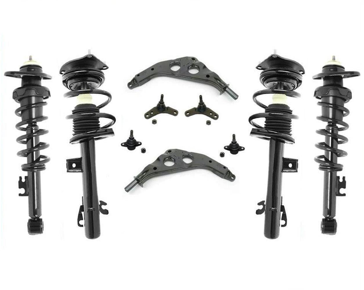Puntales delanteros y traseros, brazos de control, varillas de amarre, rótulas para Mini Cooper 02-06