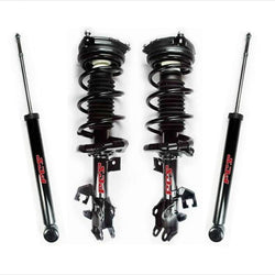 Front Complete Struts Assembly & Rear Shocks For Nissan Versa 2007-11 1.8L S SL