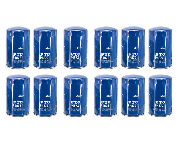 100% New Oil Filter for 1995-2003 Ford F250 Super Duty 7.3L Turbo Diesel 12 Pack