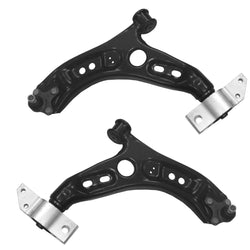 Two (2) Front Lower Stamped Steel Control Arms for 10-17 Volkswagen Tiguan