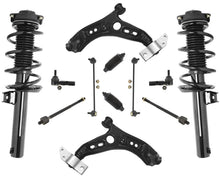 Front Complete Struts Control Arms Tie Rods & Links For Tiguan 2.0L 2009-2017