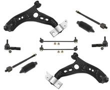 Front Complete Struts Control Arms Tie Rods & Links For Tiguan 2.0L 2009-2017