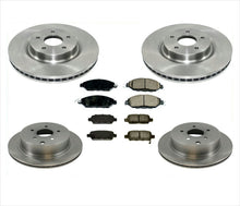 Brake Disc Rotors & Ceramic Disc Brake Pads For Nissan Pathfinder V6 2013-2015