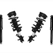 Fits 07-12 Sentra 2.0 W/ Automatic (2) Front Complete Struts & (2) Rear Shocks