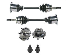 Ejes de transmisión CV, todas las juntas de bolas de cojinete de cubo de rueda delantera para Infiniti QX56 2004-07