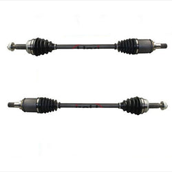 (2) Ejes de eje de transmisión CV TRASERO para 03-06 All Wheel Drive AWD Vibe Matrix TRASERO
