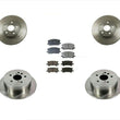 Fits For Lexus 07-09 RX350 Front & Rear Brake Rotors With Ceramic Pads 6Pc