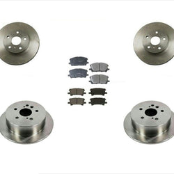 Fits For Lexus 07-09 RX350 Front & Rear Brake Rotors With Ceramic Pads 6Pc