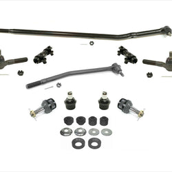 Drag Links Sleeves Tie Rods Ball Joints & Radius Arm Kit for Ford E-150 Van 2005
