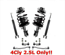 Amortiguadores delanteros completos y eslabones de barra estabilizadora 02-06 Altima 2.5L SOLAMENTE 4 cilindros