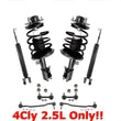 Front Complete Spring Struts Shocks & Sway Bar Links 02-06 Altima 2.5L ONLY 4Cyl