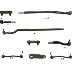 Fits 2000-2004 F250 F350 Super Duty 4x4 Pitman Arm & Tie Rods 9pc Kit