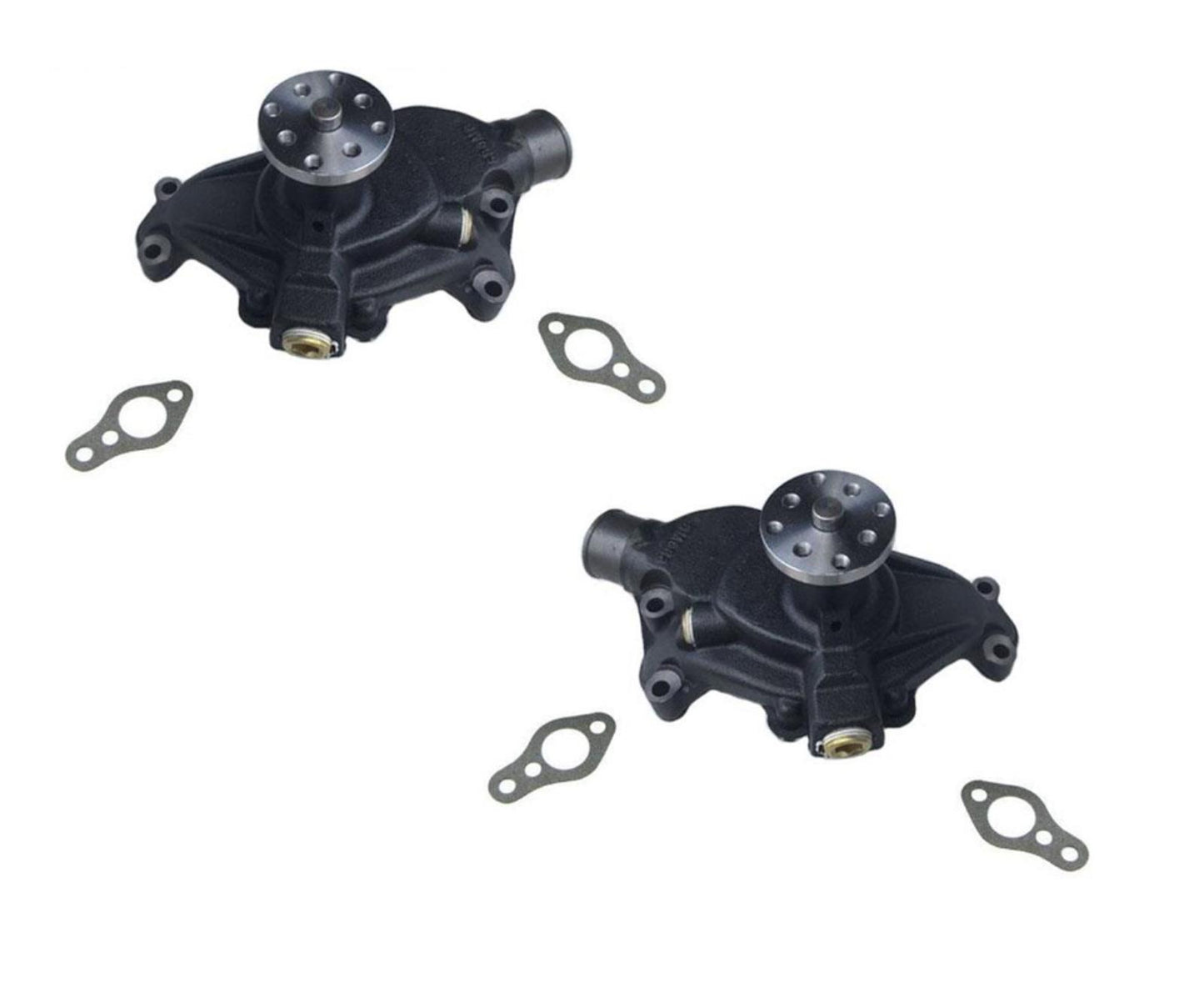(2) Bomba de agua de circulación Mercruiser bidireccional 8503991 GM bloque pequeño V6 V8