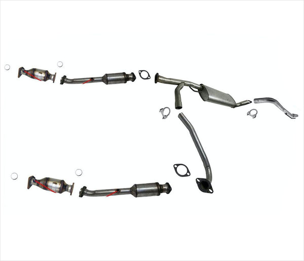 Full Exhaust System Tail Pipe with Gaskets for Nissan Pathfinder 4.0L 05-10