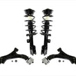 Front Complete Struts Control Arms For 2010-17 GMC Terrain With 17" & 18" Rims