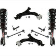 Front Complete Coil Spring Struts For 2010-17 Chevrolet Equinox W 17 & 18" Rims