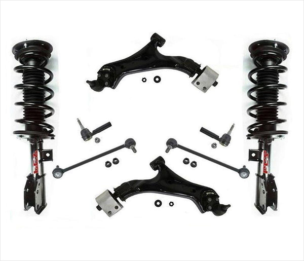 Front Complete Coil Spring Struts For 2010-17 Chevrolet Equinox W 17 & 18" Rims
