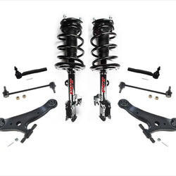 Front Complete Coil Spring Struts for 11-13 2.7L Highlander Base Model 8Pc
