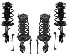 Front & Rear Complete Coil Spring Struts for 11-13 Toyota Highlander 3.5L AWD