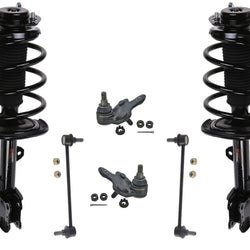 Front Left & Right Complete Spring Struts for Toyota Highlander 11-13 3.5L 6pcs