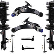 Front Complete Spring Struts + Chassis Kit for Toyota Highlander 11-13 3.5L 8pcs