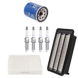 NGK Laser Iridium Plugs With PTC Filter 7pc Kit for Honda Civic 1.5L 2016-2018