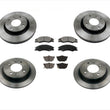 Front & Rear Brake Rotors & Brake Pads Kia Spectra 2.0L & Spectra5 2.0L 05-09