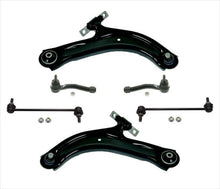 Lower Control Arms Outer Tie Rods Sway Bar Links For 2007-2012 Nissan Sentra