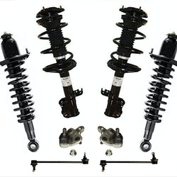 Front & Rear Complete Coil Spring Struts Kit 8pcs for 03-08 Toyota Corolla 1.8L