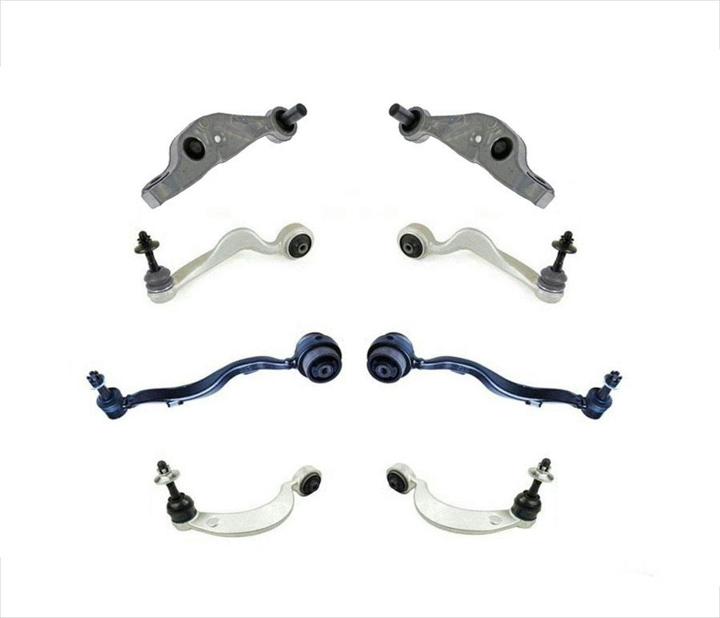 Upper & Lower Control Arms + Ball Joints For 07-12 Lexus LS460 Rear Wheel Drive