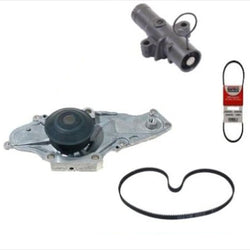 Fits For 03-12 Acura MDX Water Pump Timing Belt & Timing Belt Adjuster Kit 4pc