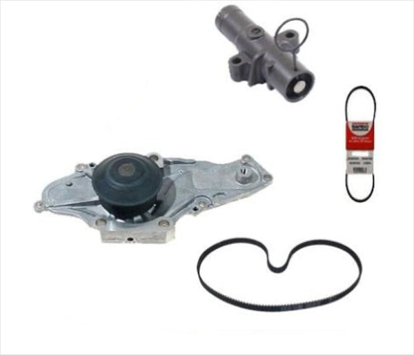 Fits For 03-12 Acura MDX Water Pump Timing Belt & Timing Belt Adjuster Kit 4pc